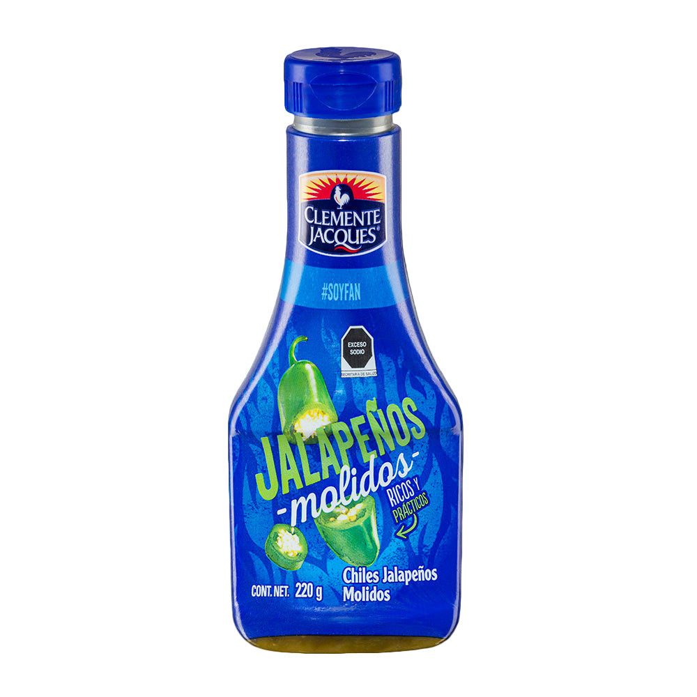 Mitoteland — Bring authentic Mexican heat to your kitchen with Clemente Jacques Jalapeños Molidos 220g 🌶️ Perfect for salsas, sauces, and cooking!